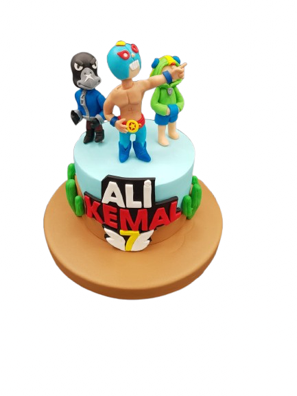 Brawl Stars Doğum Günü Pasta