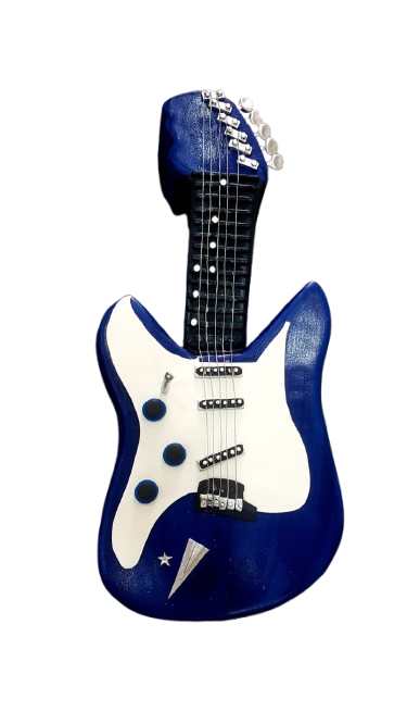 Gitar Doğum Günü Pasta