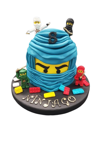 LEGO Ninjago Özel Tasarım Pasta