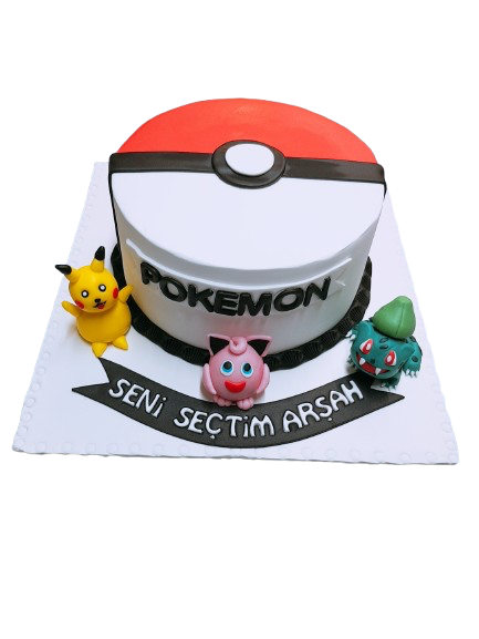 Poké Kahramanı Butik Pasta